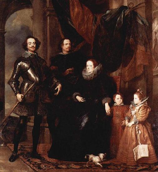 Anthony Van Dyck Portrat der Familie Lomellini China oil painting art